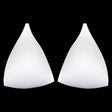 White Triangle Bra Cup - Size 04
