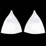 White Triangle Bra Cup - Size 16