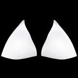 White Triangle Bra Cup - Size 18