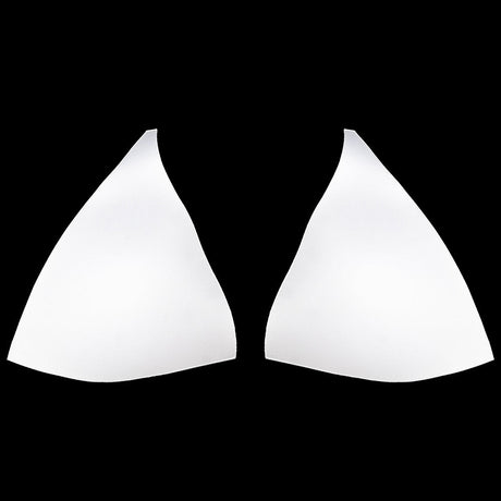 White Triangle Bra Cup - Size 18