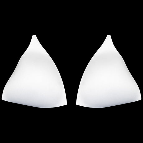 White Triangle Bra Cup - Size 18