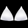 White Triangle Bra Cup - Size 22