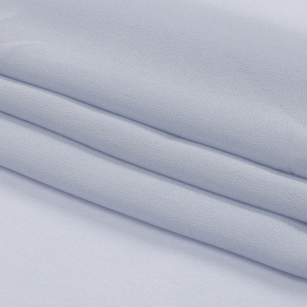 Dusty Sky Blue Rayon Chiffon