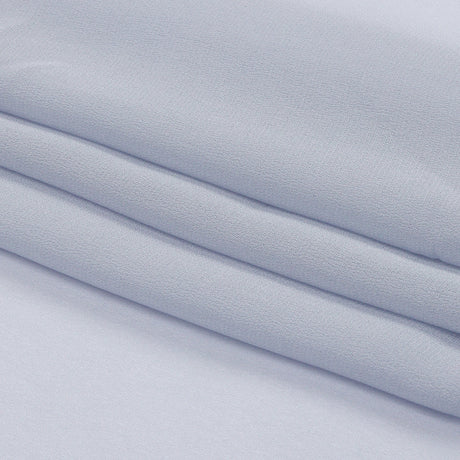Dusty Sky Blue Rayon Chiffon
