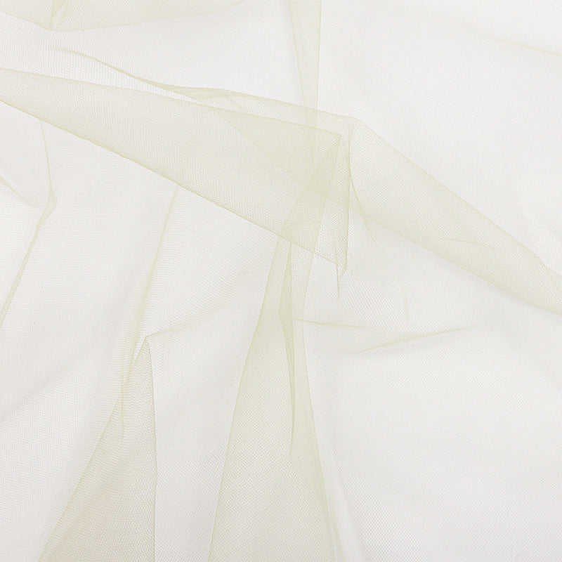 Sage Green Wide Crisp Tulle