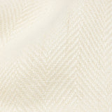 Ivory Herringbone Heavy Cotton Woven