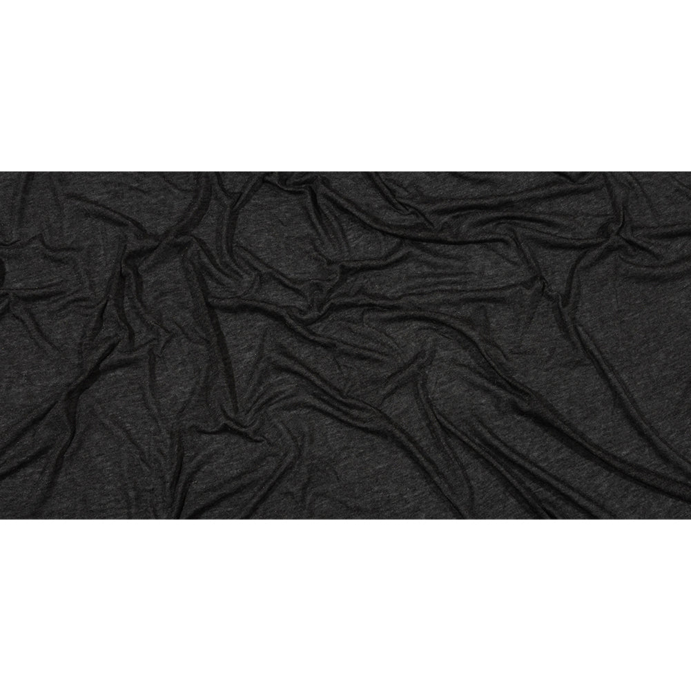 Heathered Charcoal Ultra Soft Stretch Rayon Jersey