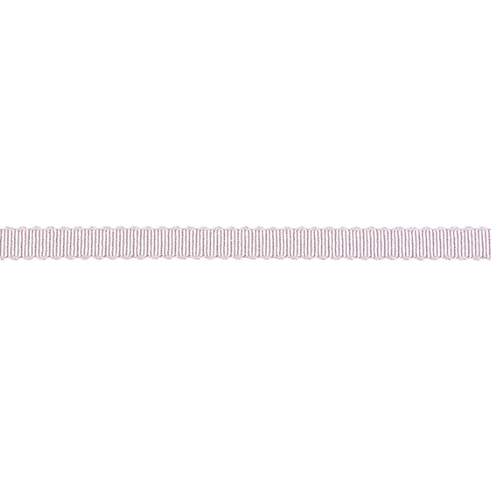 Light Pink Recycled Polyester Petersham Grosgrain Ribbon - 4mm