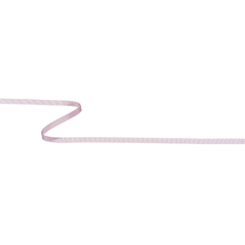 Light Pink Recycled Polyester Petersham Grosgrain Ribbon - 4mm
