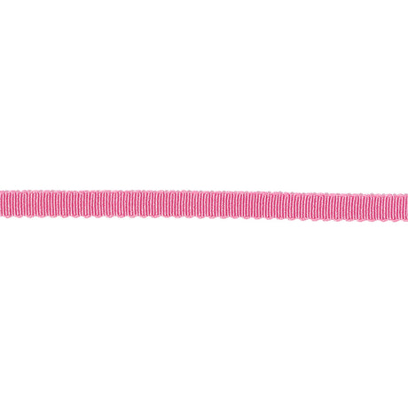Medium Pink Recycled Polyester Petersham Grosgrain Ribbon - 4mm
