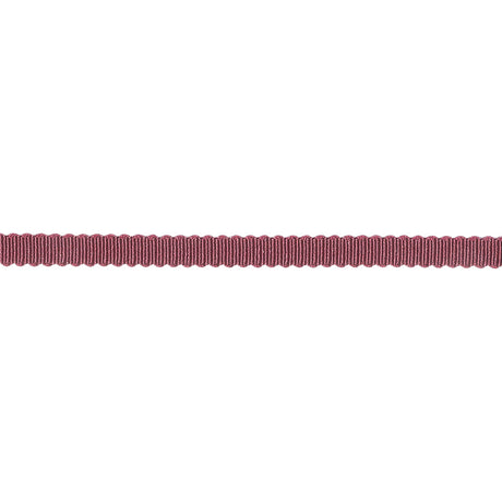 Dark Raspberry Recycled Polyester Petersham Grosgrain Ribbon - 4mm