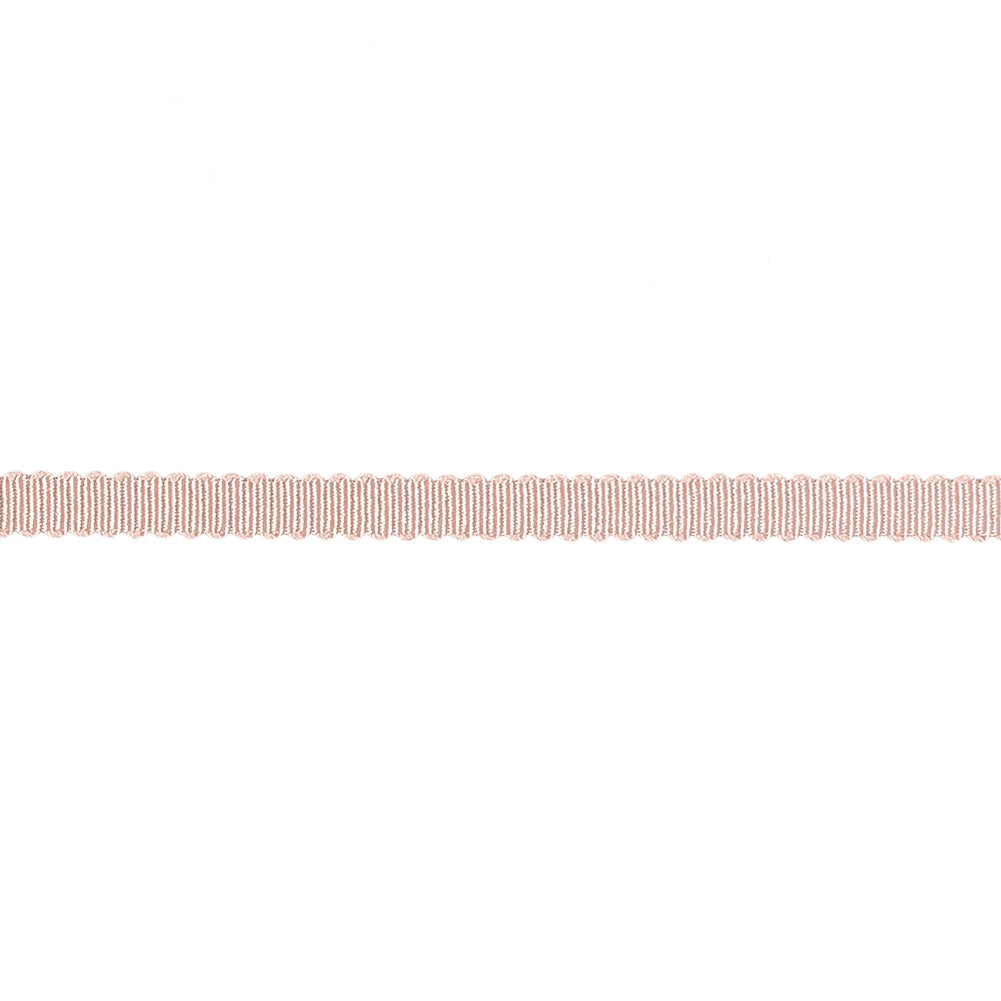 Misty Rose Recycled Polyester Petersham Grosgrain Ribbon - 4mm