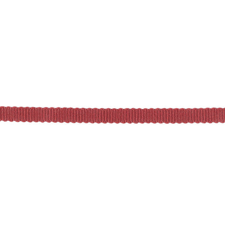 Burgundy Recycled Polyester Petersham Grosgrain Ribbon - 4mm