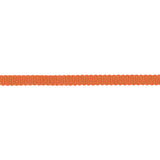 Red Orange Recycled Polyester Petersham Grosgrain Ribbon - 4mm