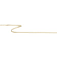 Almond Milk Recycled Polyester Petersham Grosgrain Ribbon - 4mm