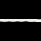 Cannoli Cream Recycled Polyester Petersham Grosgrain Ribbon - 4mm