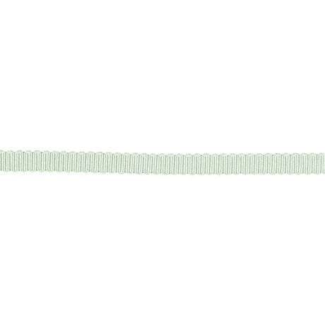 Spearmint Recycled Polyester Petersham Grosgrain Ribbon - 4mm