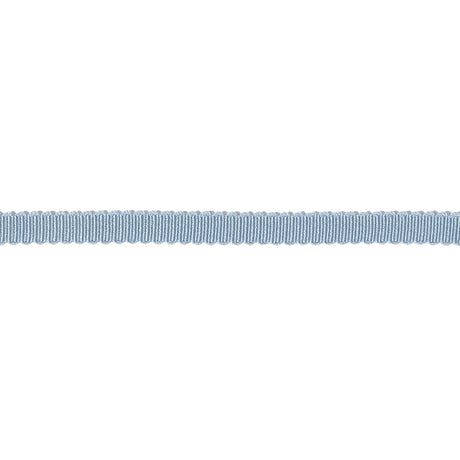 Dusty Blue Recycled Polyester Petersham Grosgrain Ribbon - 4mm