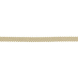 Taupe Recycled Polyester Petersham Grosgrain Ribbon - 4mm