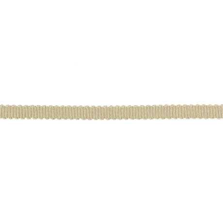 Taupe Recycled Polyester Petersham Grosgrain Ribbon - 4mm