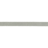Light Gray Recycled Polyester Petersham Grosgrain Ribbon - 6mm