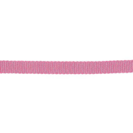 Medium Pink Recycled Polyester Petersham Grosgrain Ribbon - 6mm