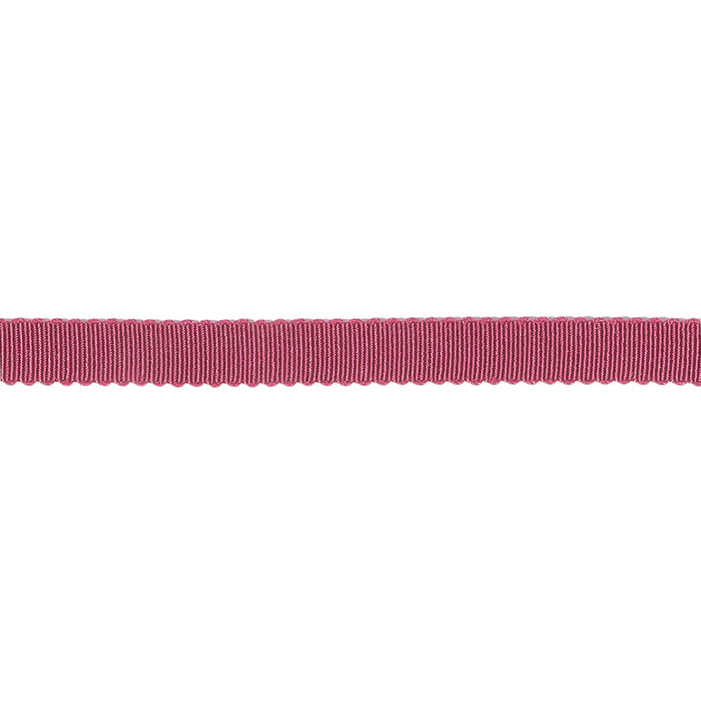 Dark Pink Recycled Polyester Petersham Grosgrain Ribbon - 6mm