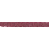 Dark Raspberry Recycled Polyester Petersham Grosgrain Ribbon - 6mm