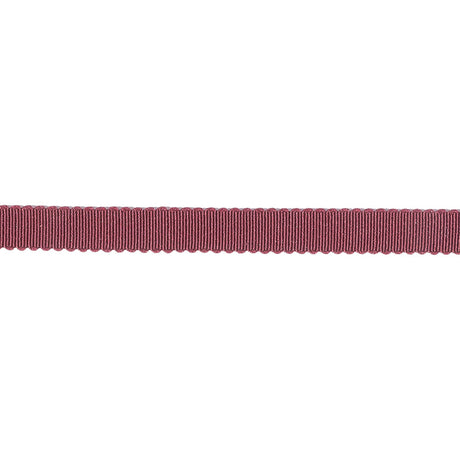 Dark Raspberry Recycled Polyester Petersham Grosgrain Ribbon - 6mm