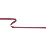 Dark Raspberry Recycled Polyester Petersham Grosgrain Ribbon - 6mm