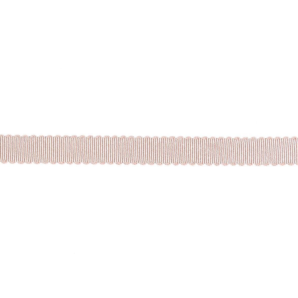 Misty Rose Recycled Polyester Petersham Grosgrain Ribbon - 6mm