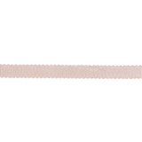 Misty Rose Recycled Polyester Petersham Grosgrain Ribbon - 6mm