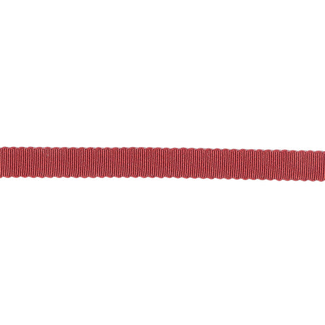Burgundy Recycled Polyester Petersham Grosgrain Ribbon - 6mm