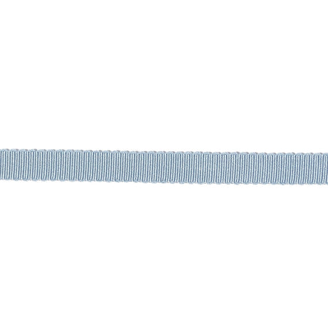 Dusty Blue Recycled Polyester Petersham Grosgrain Ribbon - 6mm