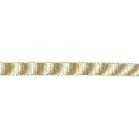 Taupe Recycled Polyester Petersham Grosgrain Ribbon - 6mm