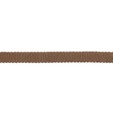 Brown Recycled Polyester Petersham Grosgrain Ribbon - 6mm
