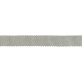 Light Gray Recycled Polyester Petersham Grosgrain Ribbon - 9mm