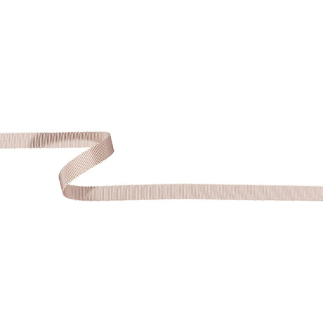 Primrose Pink Recycled Polyester Petersham Grosgrain Ribbon - 9mm
