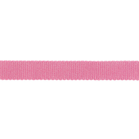 Medium Pink Recycled Polyester Petersham Grosgrain Ribbon - 9mm