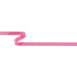 Medium Pink Recycled Polyester Petersham Grosgrain Ribbon - 9mm