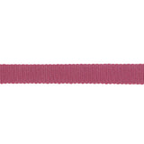 Dark Pink Recycled Polyester Petersham Grosgrain Ribbon - 9mm
