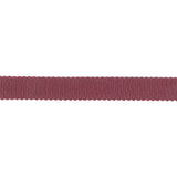 Dark Raspberry Recycled Polyester Petersham Grosgrain Ribbon - 9mm