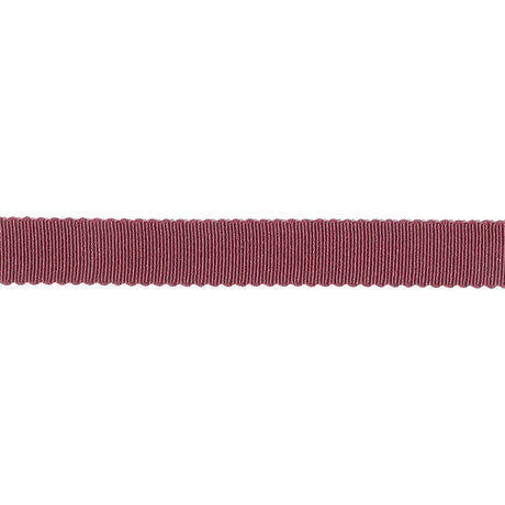 Dark Raspberry Recycled Polyester Petersham Grosgrain Ribbon - 9mm