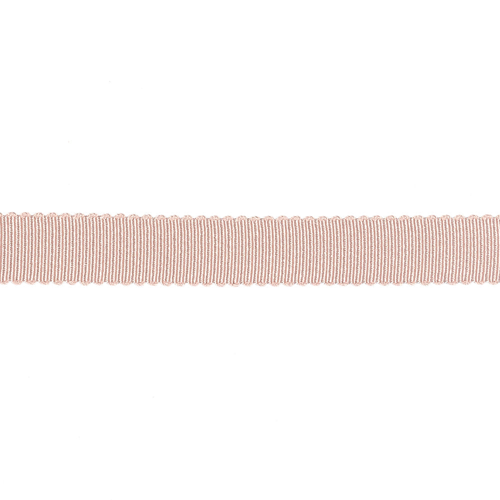 Misty Rose Recycled Polyester Petersham Grosgrain Ribbon - 9mm