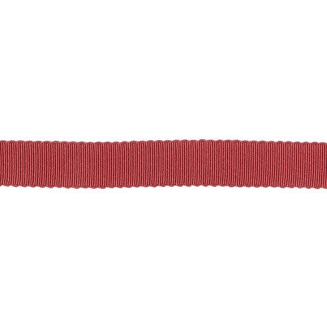 Burgundy Recycled Polyester Petersham Grosgrain Ribbon - 9mm