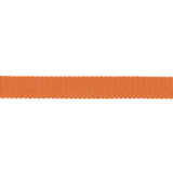 Red Orange Recycled Polyester Petersham Grosgrain Ribbon - 9mm