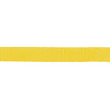 Yellow Recycled Polyester Petersham Grosgrain Ribbon - 9mm