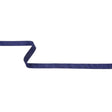 Navy Recycled Polyester Petersham Grosgrain Ribbon - 9mm