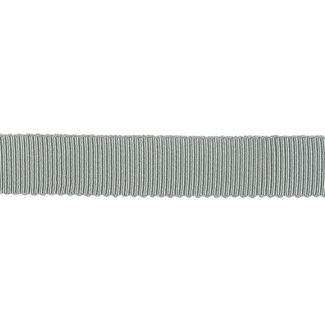 Light Gray Recycled Polyester Petersham Grosgrain Ribbon - 12mm