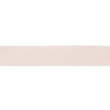 Primrose Pink Recycled Polyester Petersham Grosgrain Ribbon - 12mm